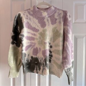 Madewell Tie Dye Sweater Blouse
